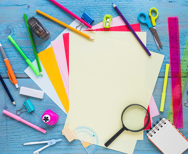 High Notch Stationery Items